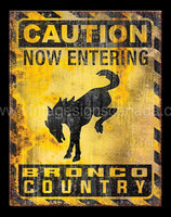 Ford Bronco Tin Sign Aluminum Signs