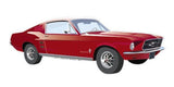 Ford Mustang Die-cutTin Sign - Vintage Signs Canada