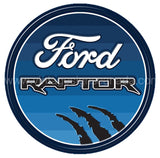 Ford Raptor Metal Round Sign Tin Sign