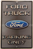 Ford Truck Ll Tin Sign-12X16 Sign