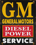 Gm Diesel Tin Sign