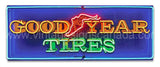 Goodyear Tires Vintage Sign-22X9 Metal Sign