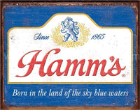 Hamms Brewing Tin Sign