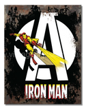Iron Man A Tin Sign-12X16 Sign