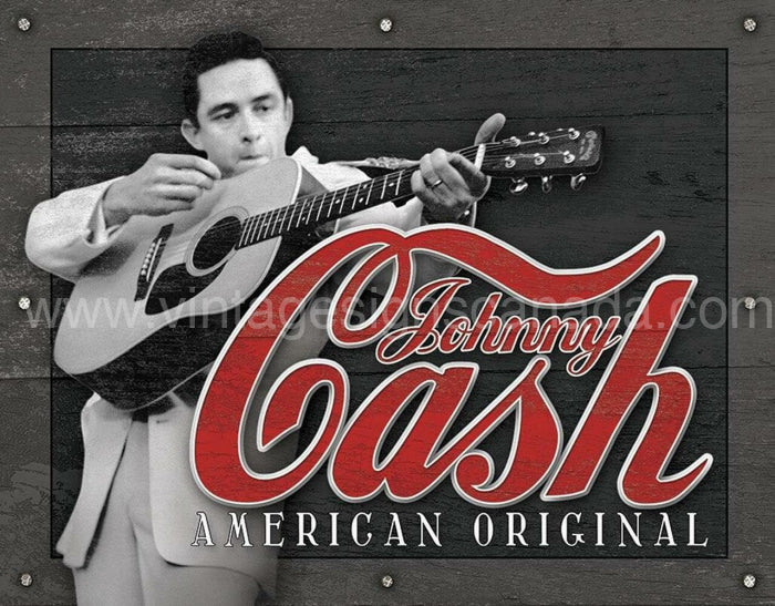Johnny Cash-American Original Tin Sign