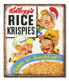 Kelloggs Rice Krispies Tin Sign