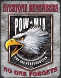 Legends Pow Eagle Tin Sign