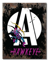Marvel-Hawkeye-Avenger Tin Sign-12X16 Sign