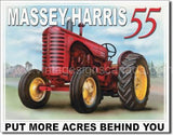 Massey Harris-55 Tin Sign