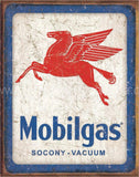 Mobil Pegasus Tin Sign