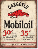 Mobile Gargoyle Tin Sign