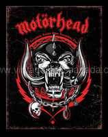 Motorhead Louder Tin Sign-12’’X16’’ Sign