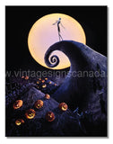 Nightmare Before Christmas Tin Sign-12X16 Sign