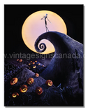 Nightmare Before Christmas Tin Sign-12X16 Sign