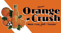 Orange Crush Tin Sign