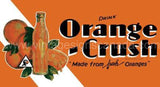 Orange Crush Tin Sign
