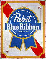 Pabst Blue Ribbon Tin Sign Tin Sign
