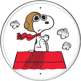 Peanuts Snoopy Baron Tin Sign-12’ Round Sign