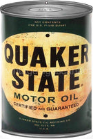 Quaker State Motor Oil Can Cut Out Sign