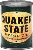 Quaker State Motor Oil Can Cut Out Sign