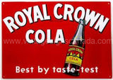Royal Crown Cola Tin Sign