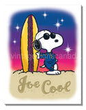 Snoopy Joe Cool Tin Sign-12X16 Sign