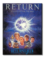 Star Wars Return Of The Jedi Tin Sign-12X16 Sign