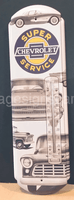 Chevrolet Service Metal Thermometer-17 3/8Highx5 1/8Wide Thermometer