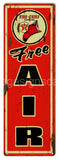 Texaco Free Air Distressed Reproduction Motor Oil Large Sign 8X24 Tin