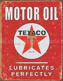 Texaco Lubricants Tin Sign