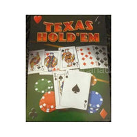 Texas Holdem Tin Sign Tin Sign