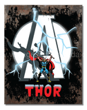 Thor A Tin Sign-12X16 Sign