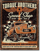 Torque Bros-Gasser Tin Sign