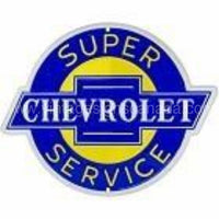 12 Super Chevrolet Service Die-Cut Tin Sign Tin Sign