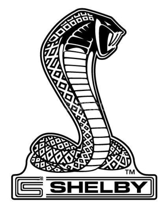 16" Shelby Snake Metal Sign - Vintage Signs Canada