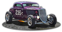 1933 Speed Coupe Vintage Sign-18X9 Metal Sign