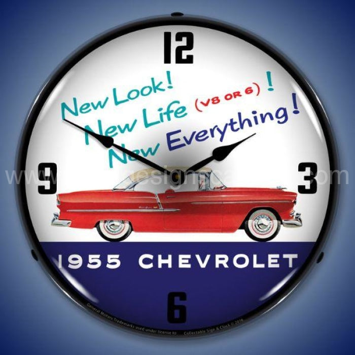 1955 Chevrolet New Look Led Clock