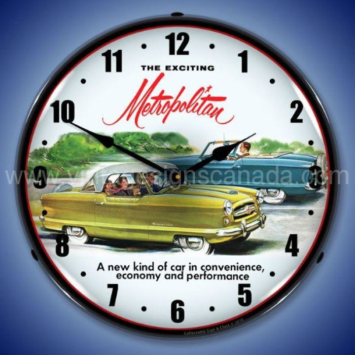 1955 Metropolitan Led Clock