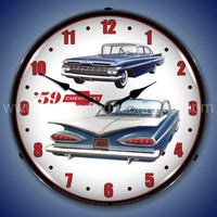 1959 Chevrolet Led Clock