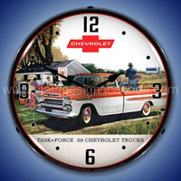 1959 Chevrolet Task Force Led Clock