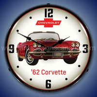 1962 Corvette Led Clock