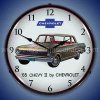 1965 Chevy 11 Nova Led Clock