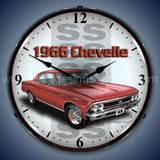1966 Chevelle Ss Led Clock