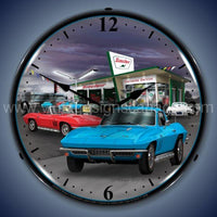 1966 Sinclair Vette Led Clock