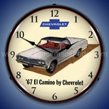 1967 El Camino Led Clock