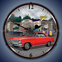 1967 Nova (Red) Led Clock