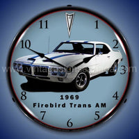 1969 Firebird Trans Am Led Clock
