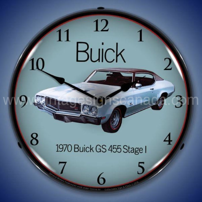 1970 Buick Gs 455 Stage 1 Led Clock