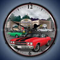 1970 Chevelle Led Clock