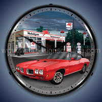 1970 Gto Mobilegas Led Clock